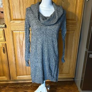 Express Sweater Cowl Neck Dress, Size Small